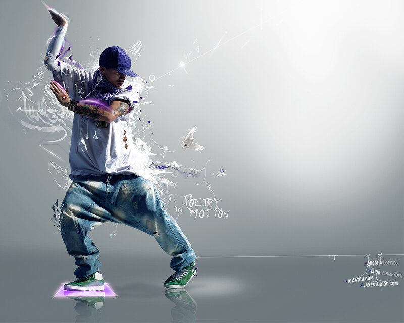 Dancing Man in Jeans