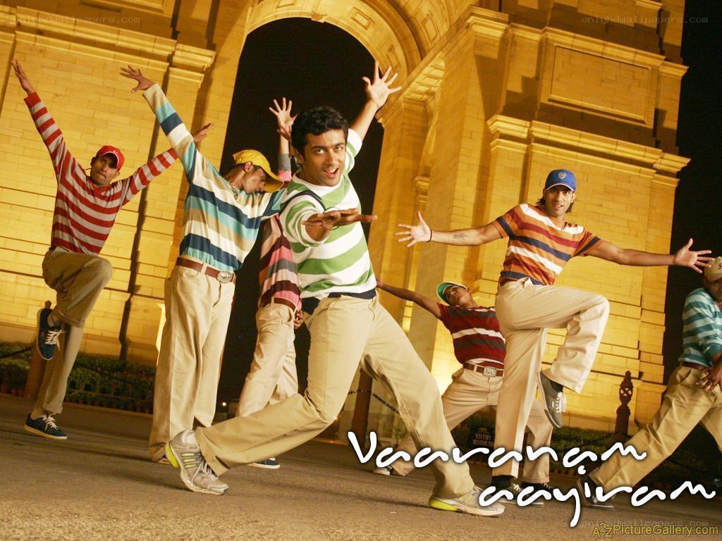 Dancing men at night