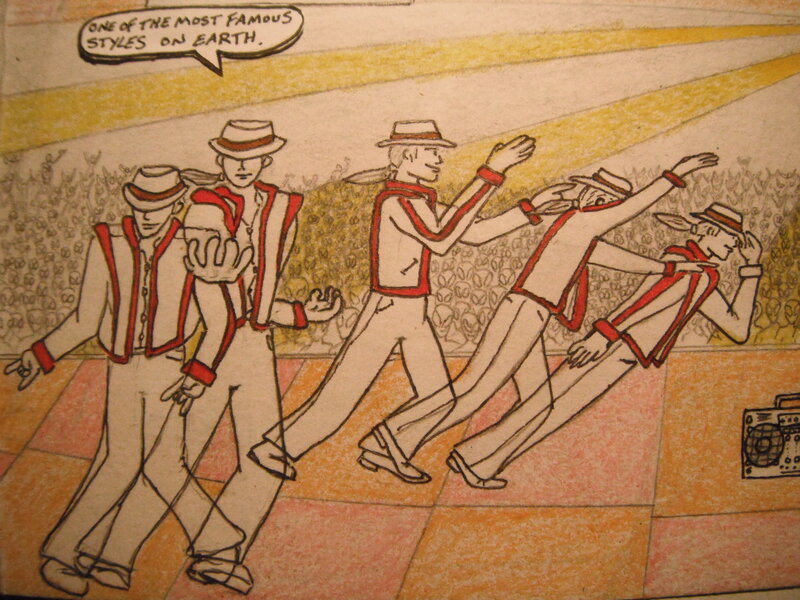Dancing Men in Uniform