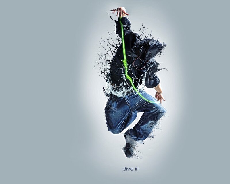 Dancing Person in Motion