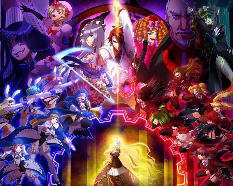 Danganronpa character ensemble