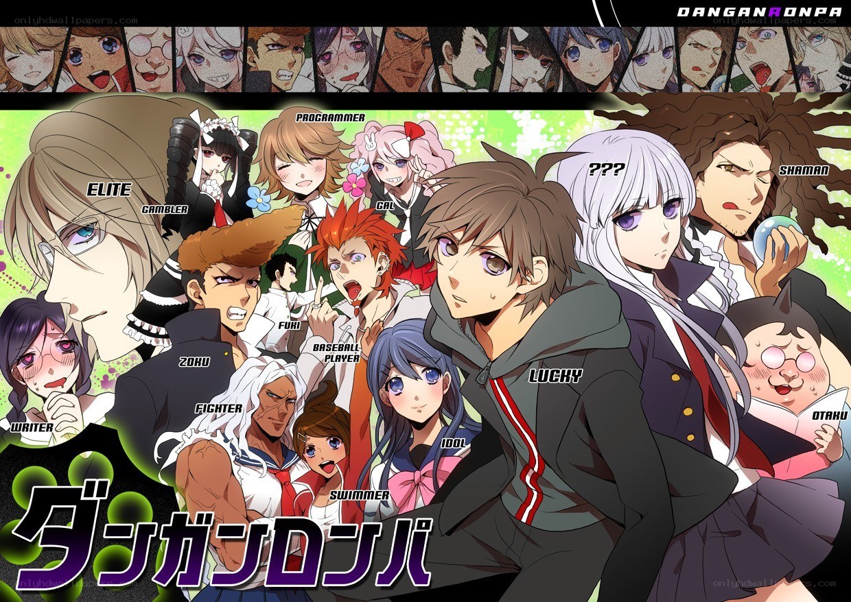 Danganronpa character lineup