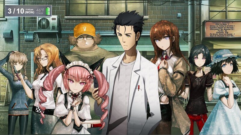 Danganronpa characters in a group