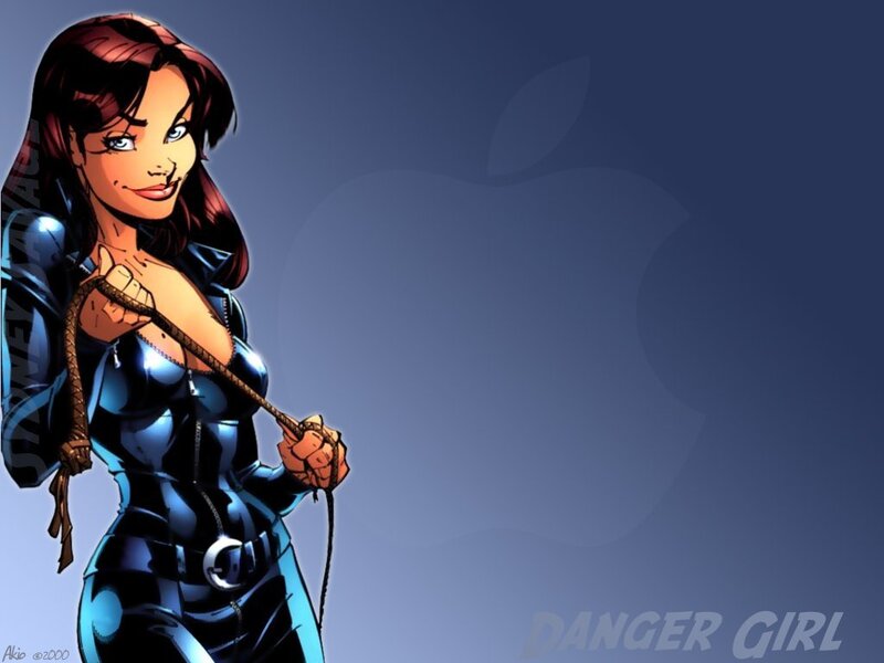 Danger Girl character art