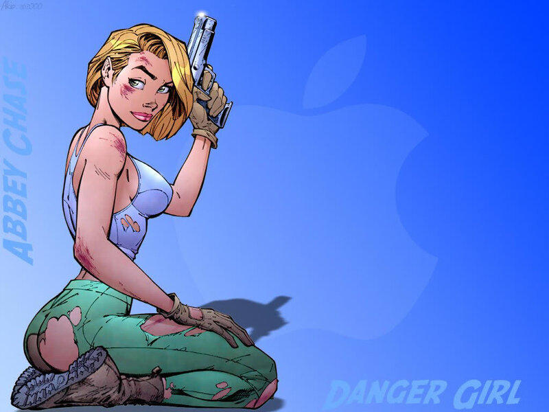 Danger Girl character illustration