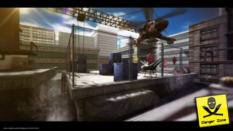 Danger zone construction site