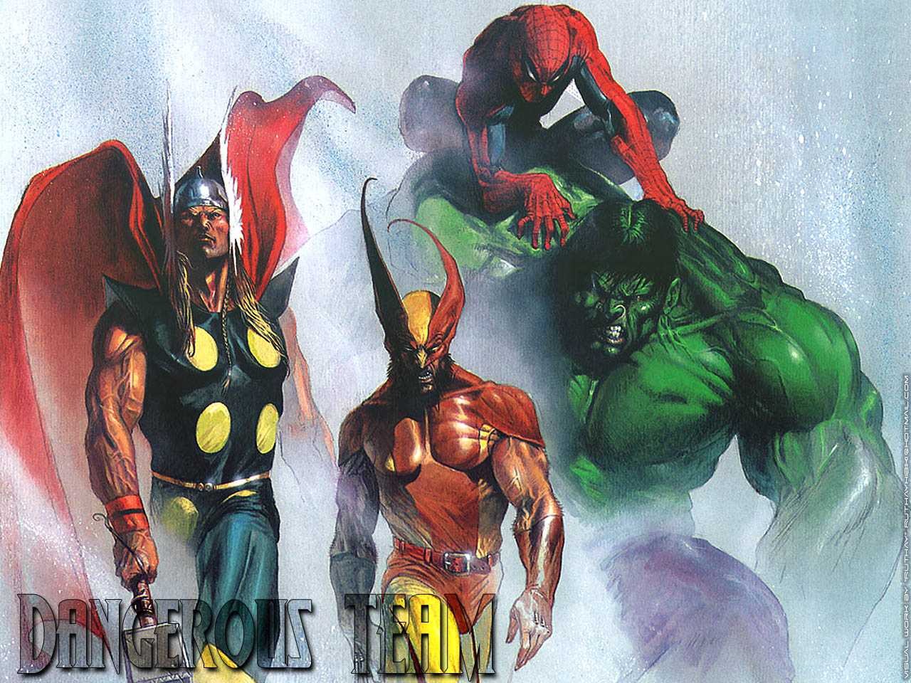 Dangerous Team of Heroes