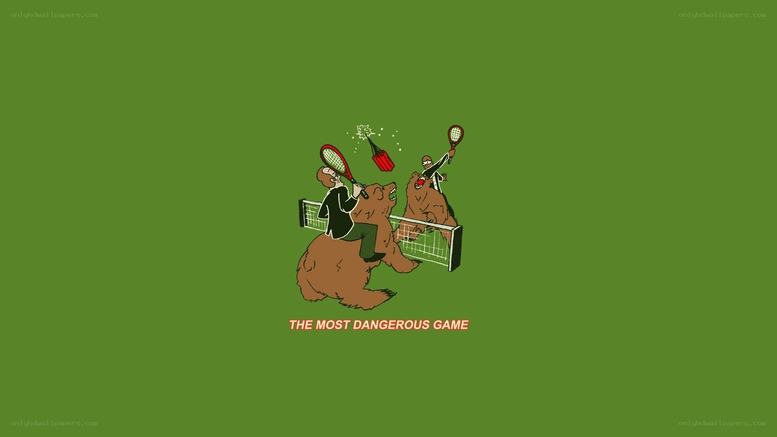 dangerous tennis game