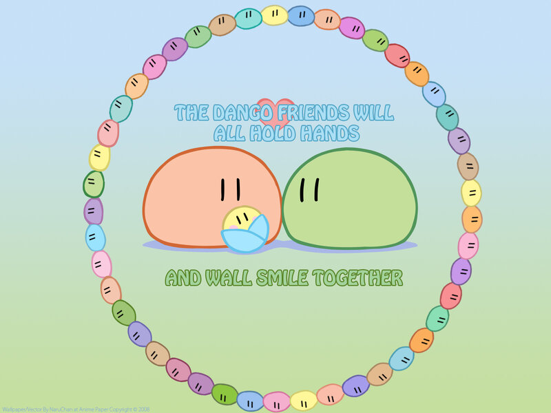 Dango Friends Holding Hands