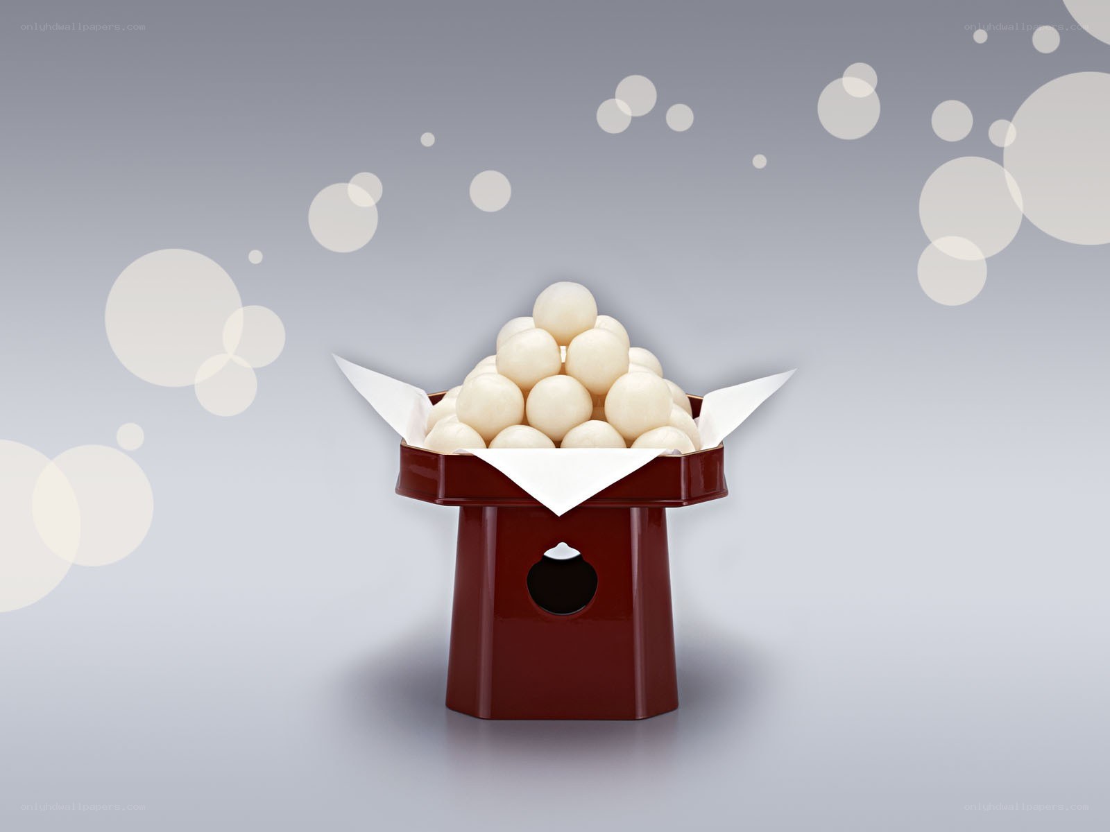 Dango in a red box