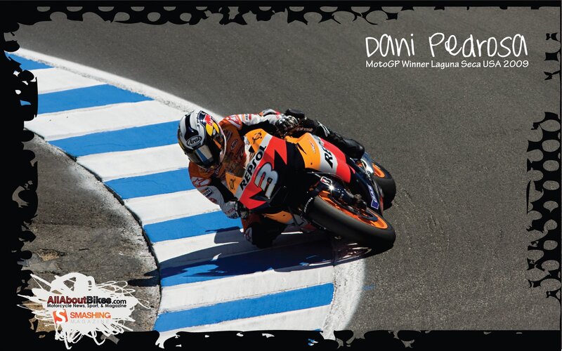 Dani Pedrosa at Laguna Seca