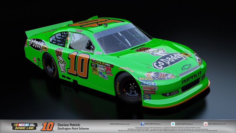 Danica Patrick's GoDaddy Car