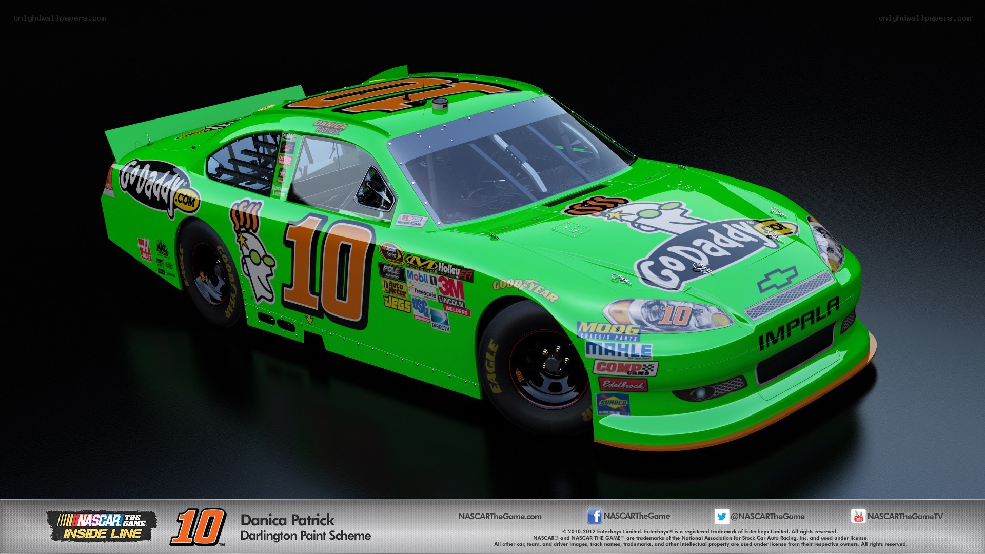 Danica Patrick's GoDaddy Car