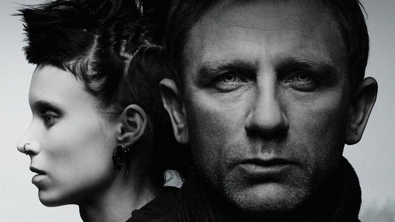 Daniel Craig and a woman in profile