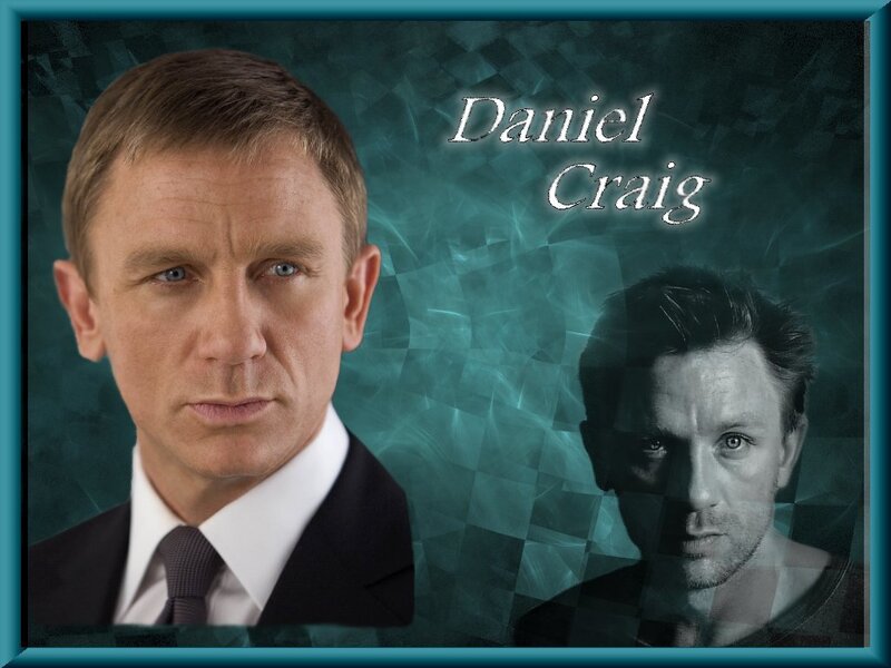 Daniel Craig portrait collage