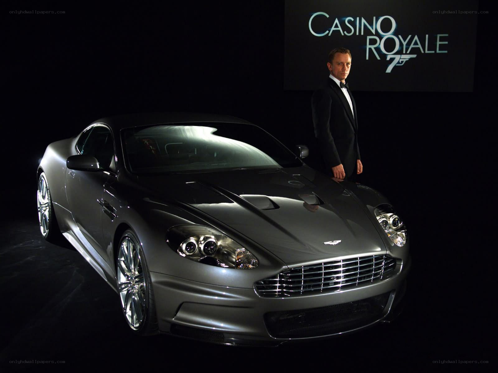 Daniel Craig with Aston Martin