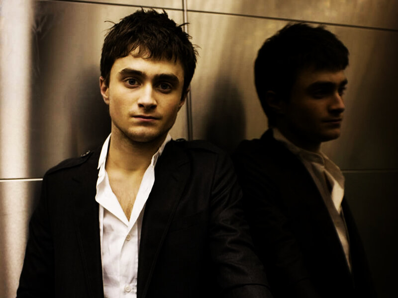 Daniel Radcliffe in a suit