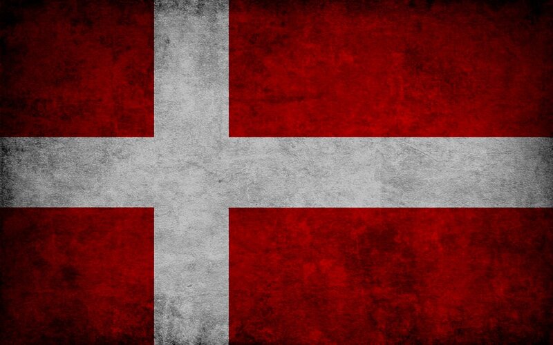 Danish Flag with Cross