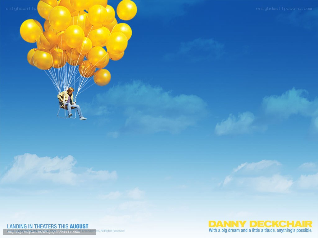 Danny Deckchair movie poster