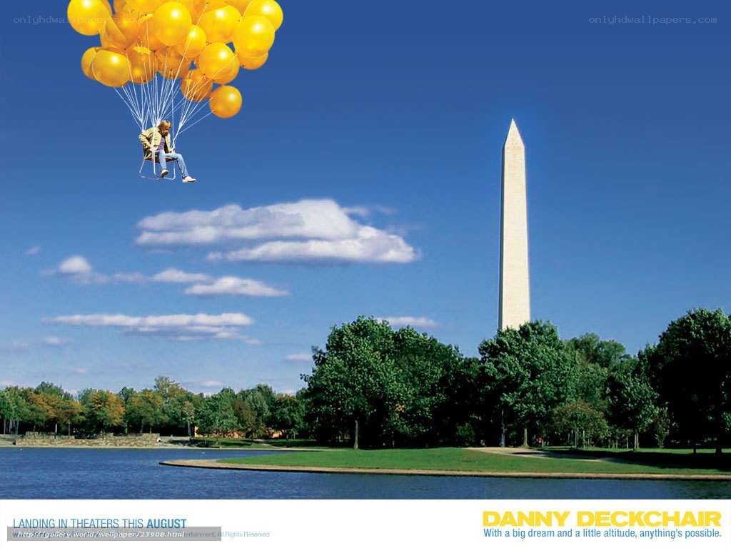 Danny Deckchair movie poster
