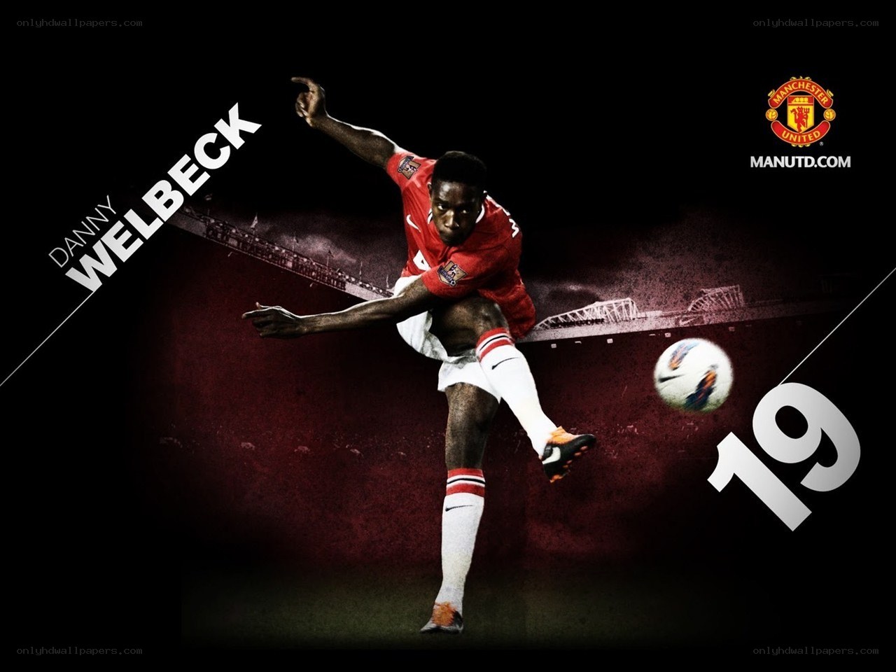 Danny Welbeck in action