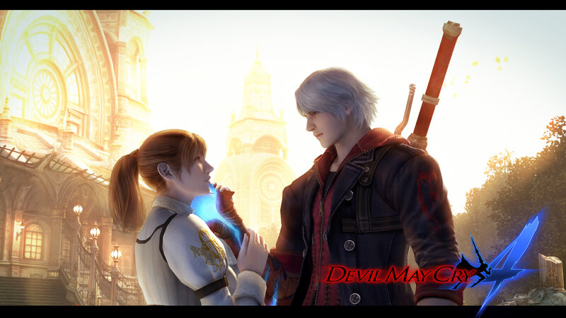 Dante and Nero in a tender moment