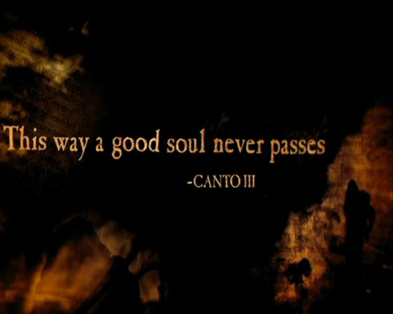 Dante's Inferno quote