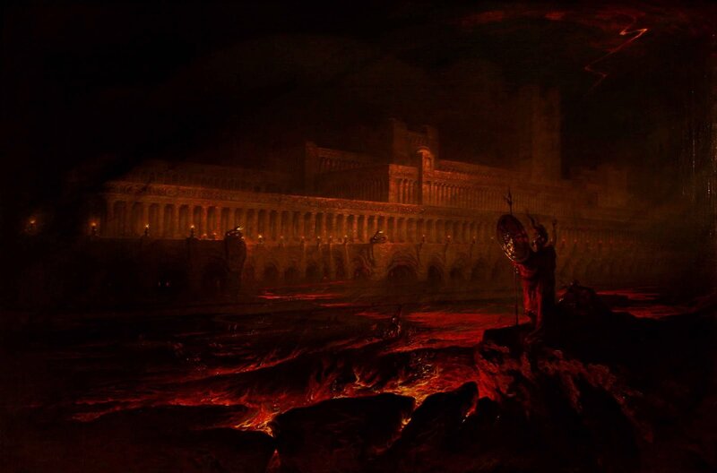 Dante's Inferno scene