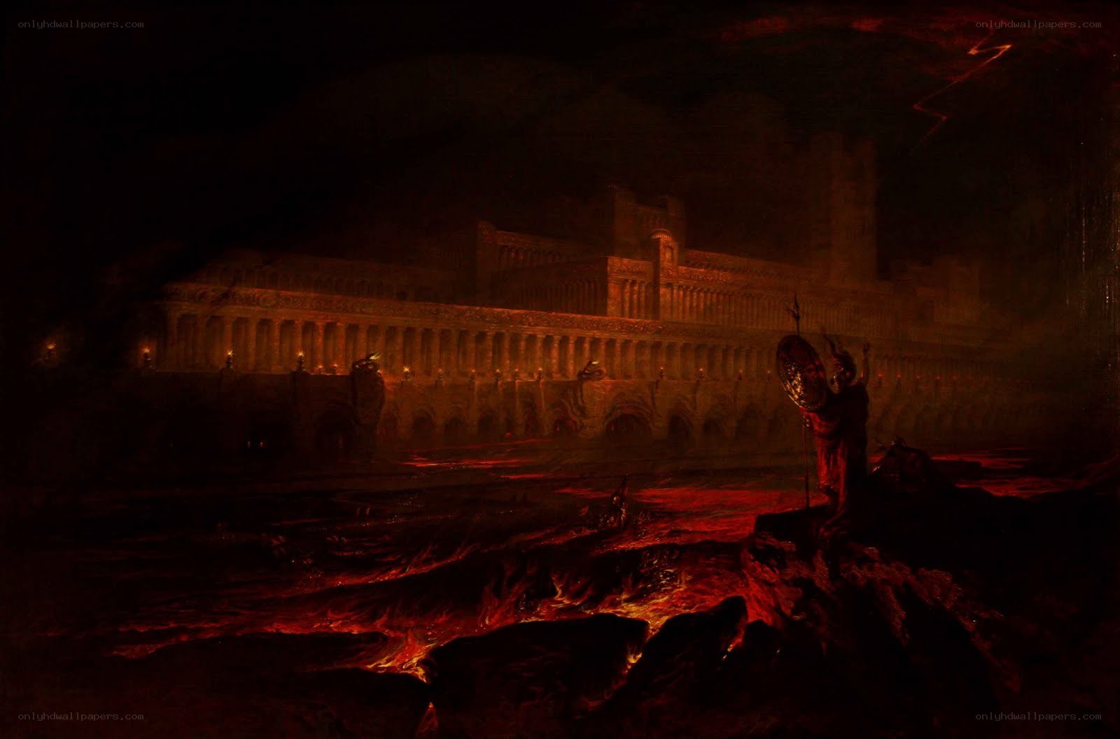 Dante's Inferno scene