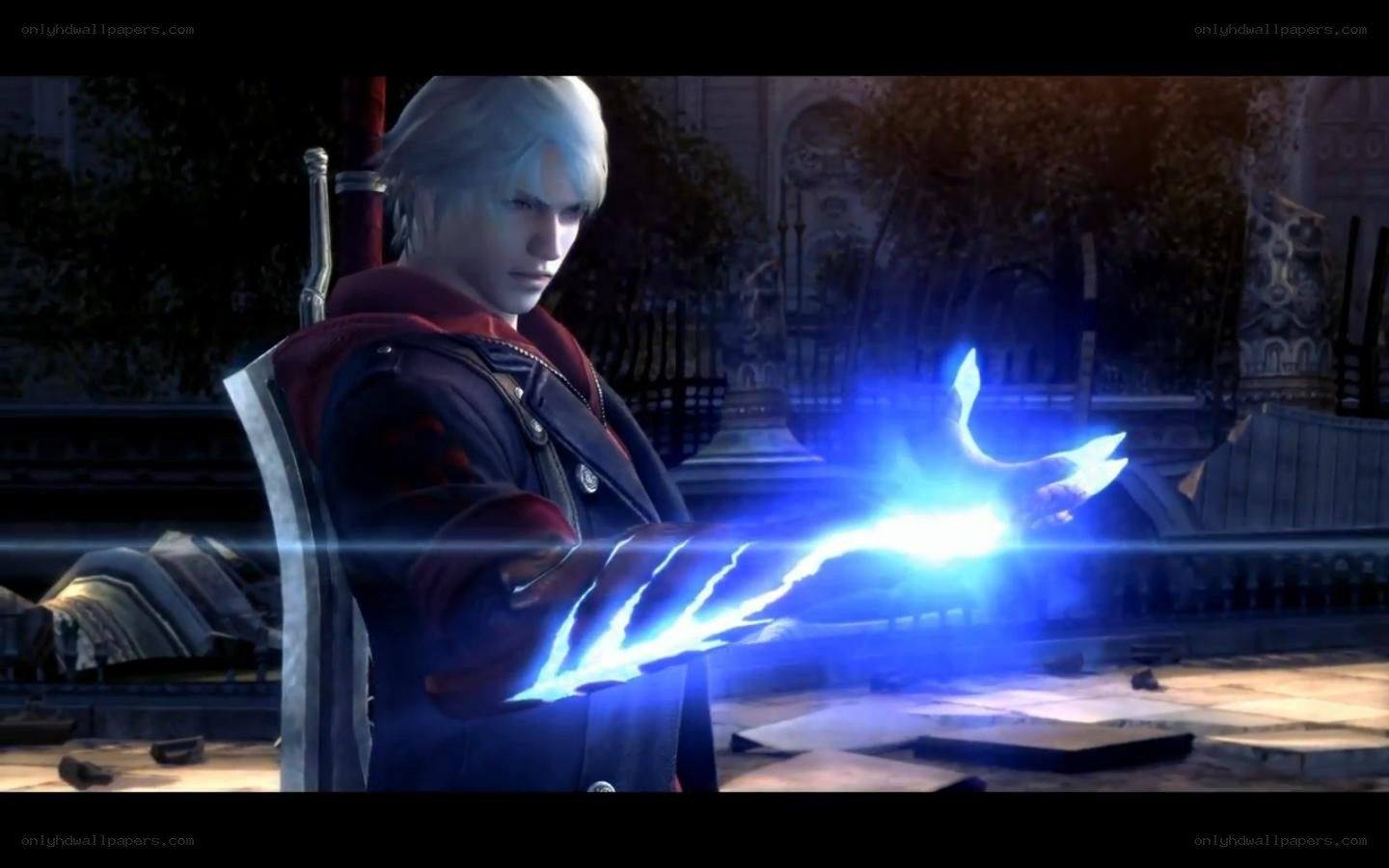Dante with blue energy