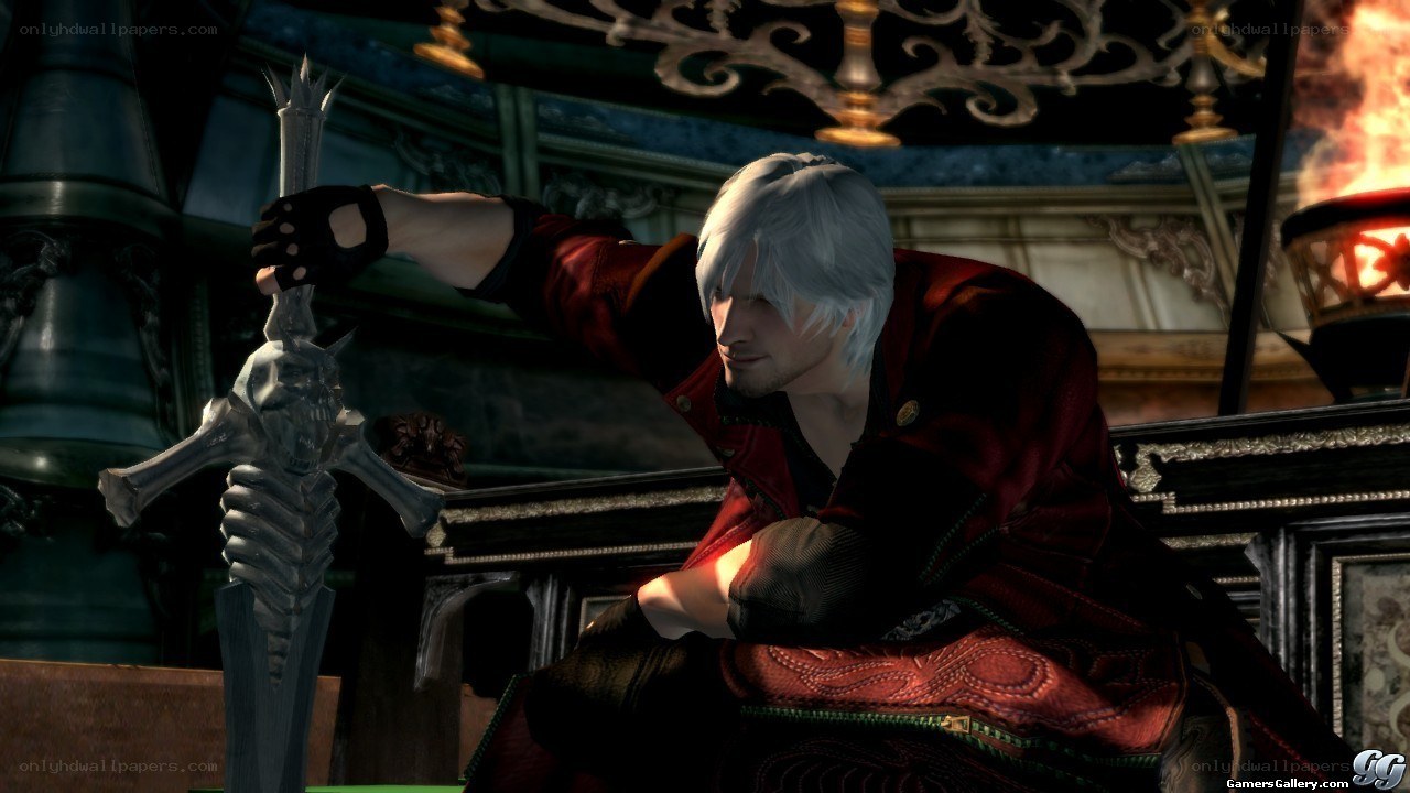 Dante with Rebellion sword