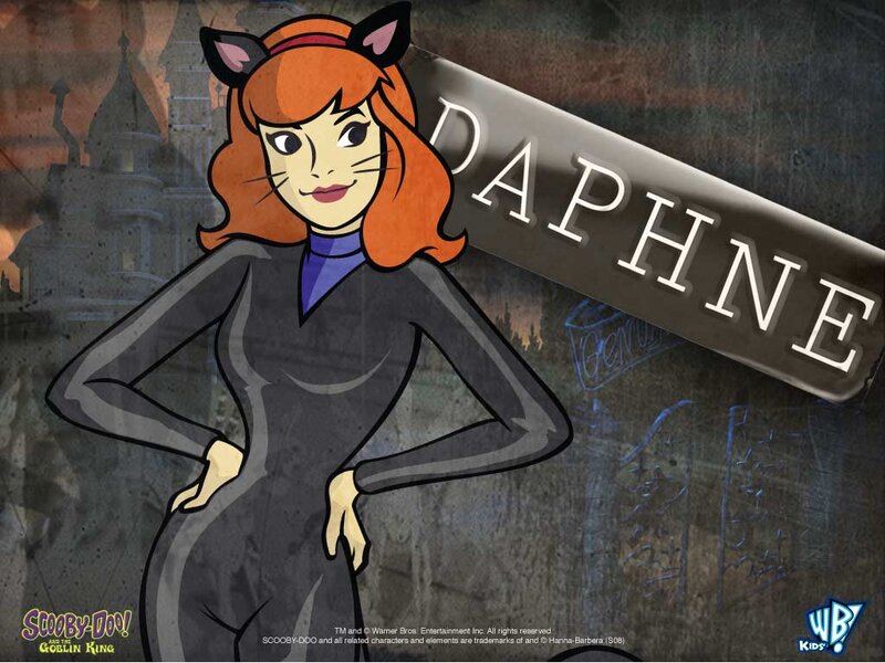 Daphne Blake Character — Orange, Dramatic