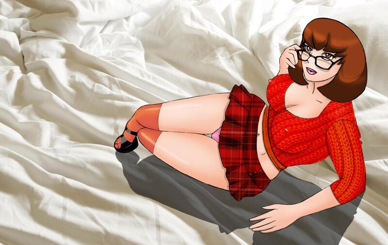 Daphne on a bed