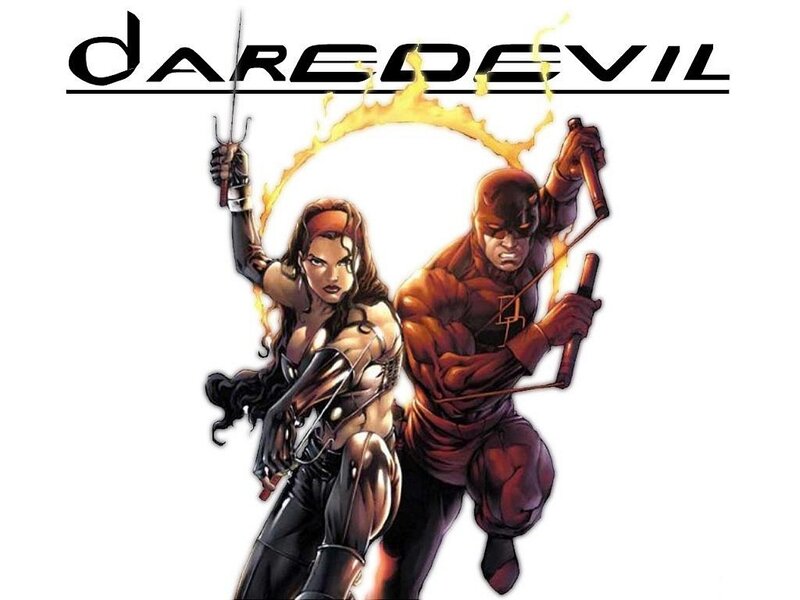 Daredevil and Elektra artwork