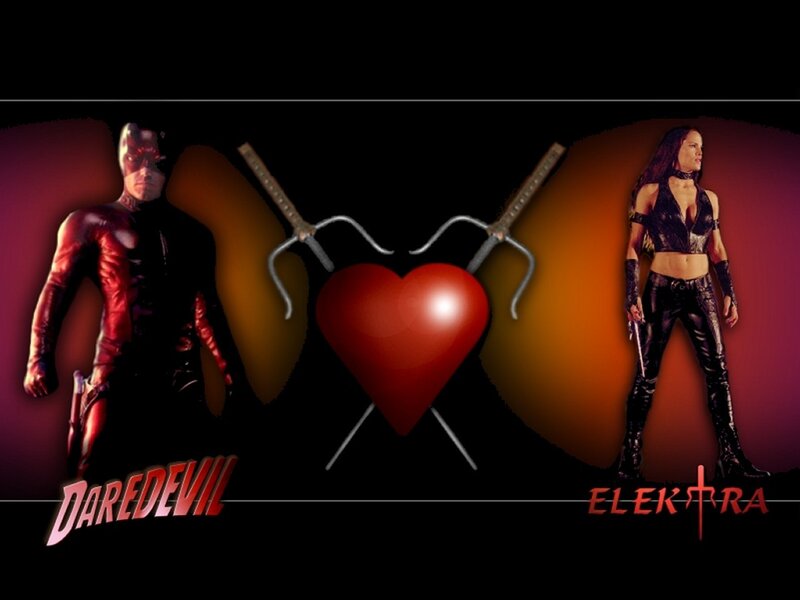 Daredevil and Elektra characters