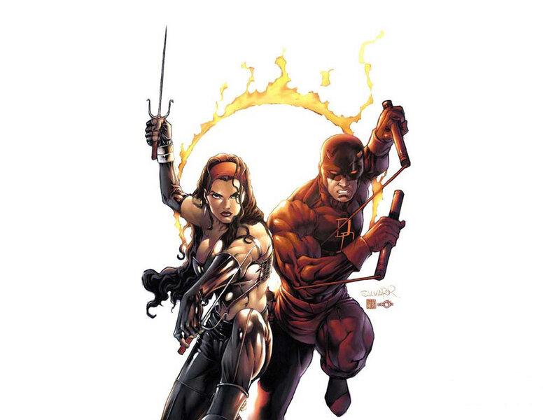 Daredevil and Elektra