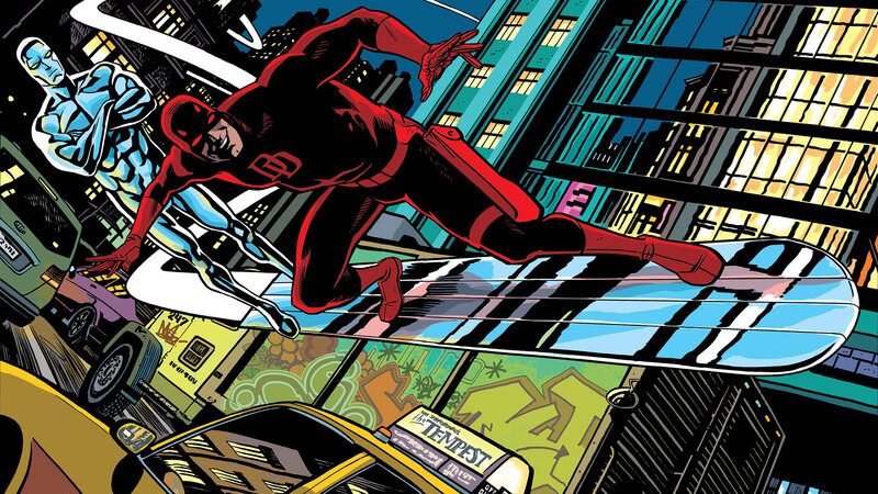 Daredevil and Silver Surfer