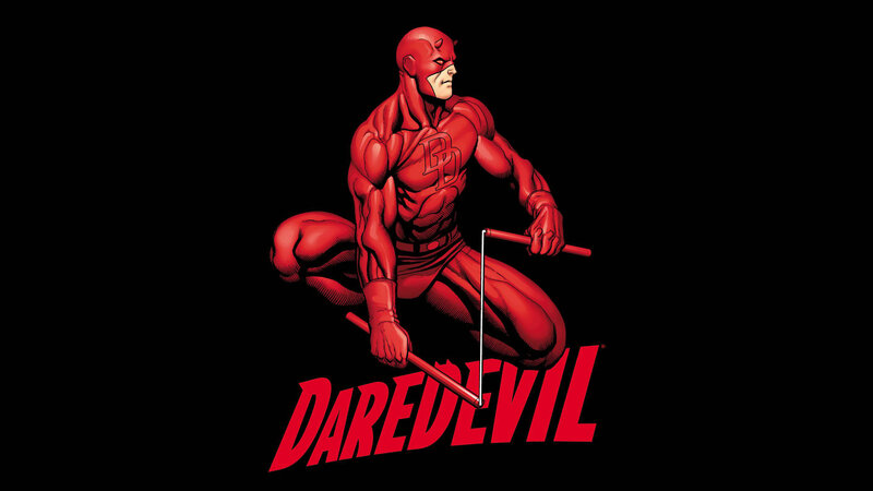 Daredevil Character — Red, Dramatic