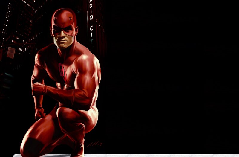 Daredevil Crouching