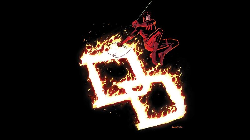 Daredevil in Flames