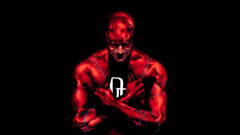 Daredevil in red light