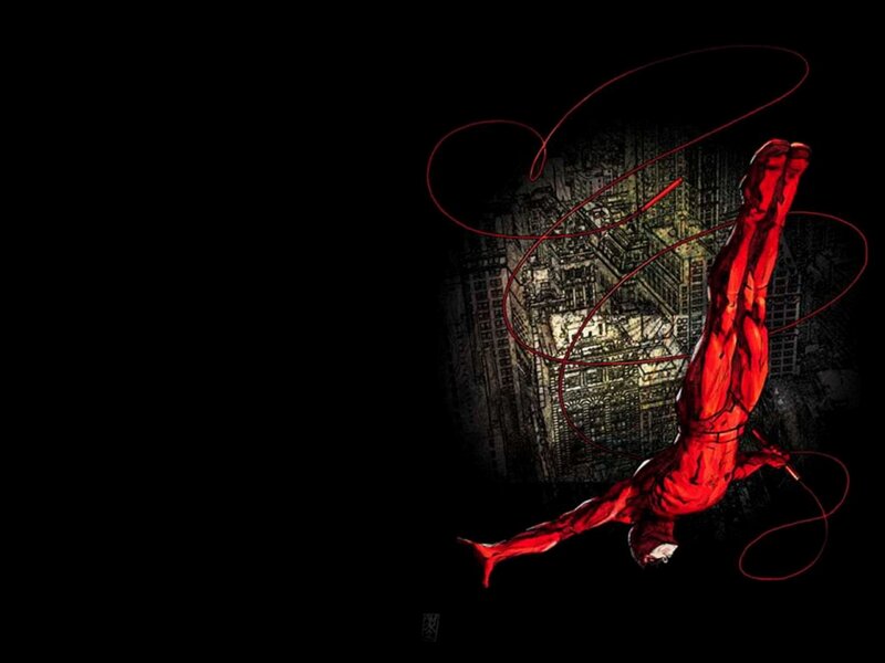 Daredevil in Red Suit — Dramatic