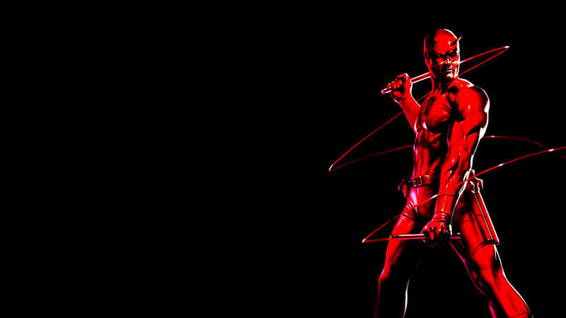 Daredevil in red suit