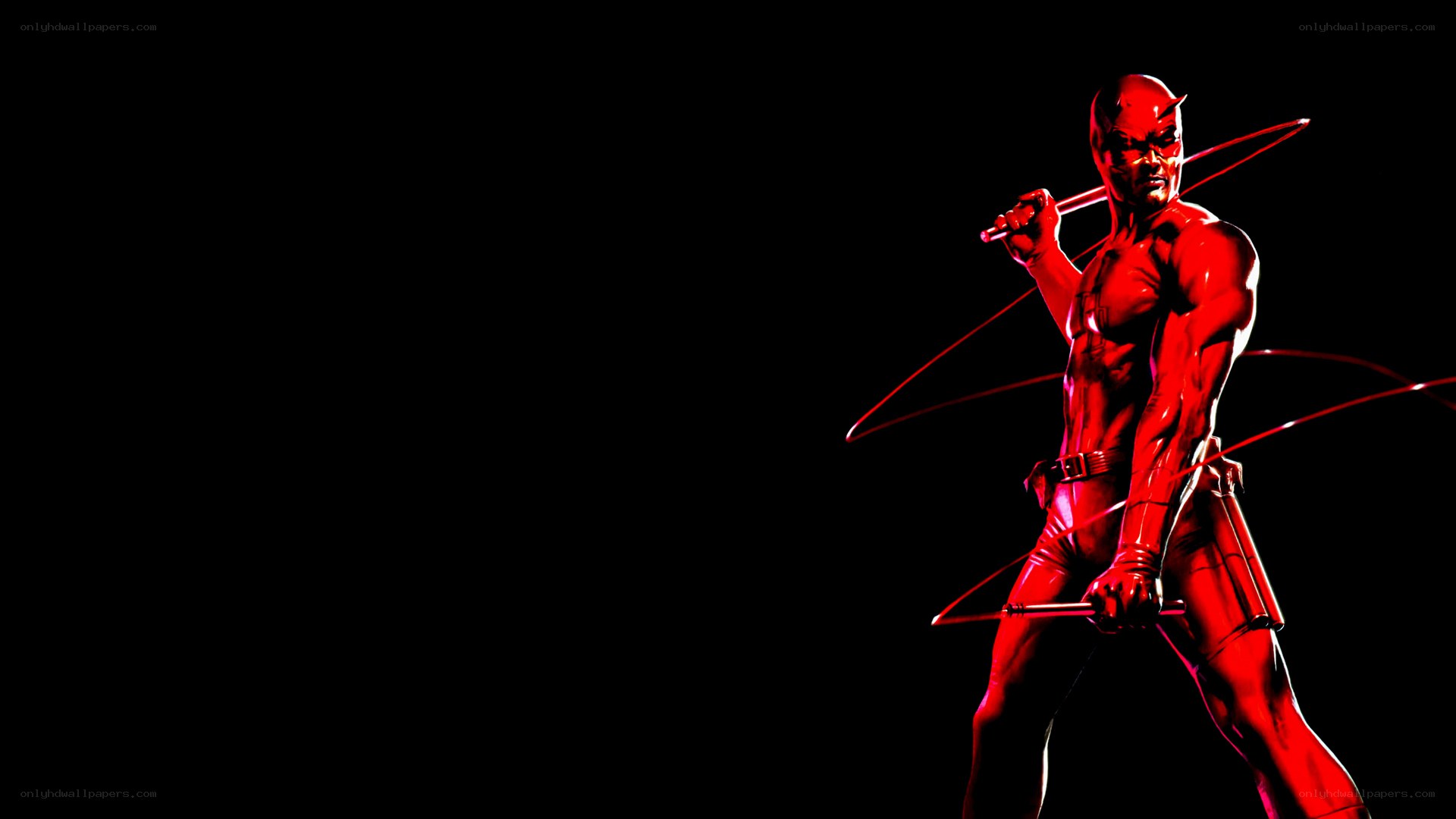 Daredevil in red suit