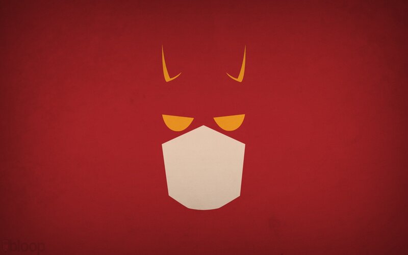 Daredevil Mask — Red, Intense