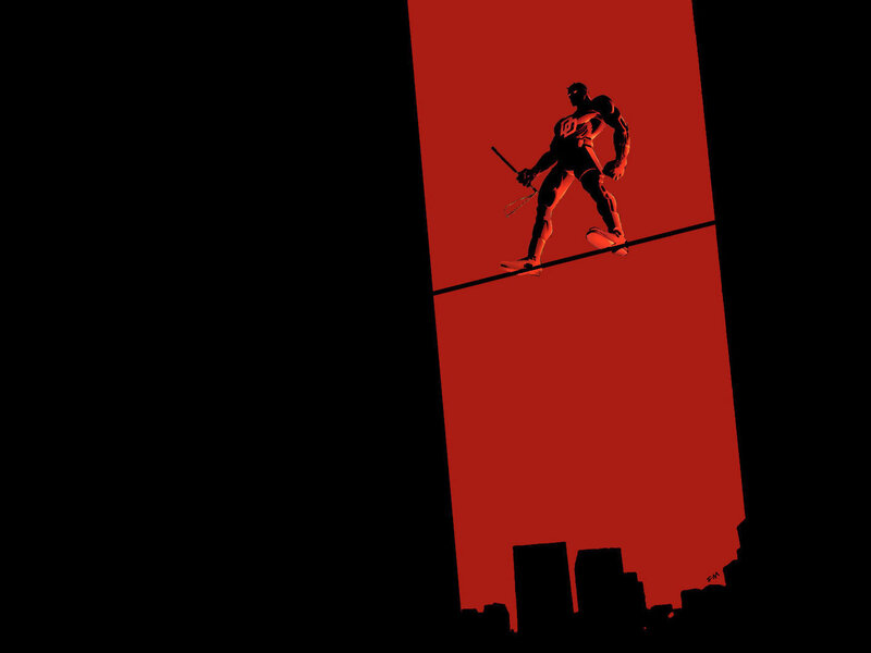 Daredevil on a tightrope