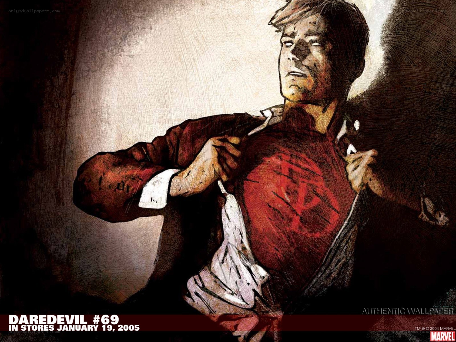 Daredevil revealing costume