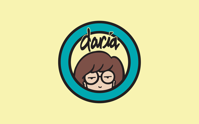 Daria character logo