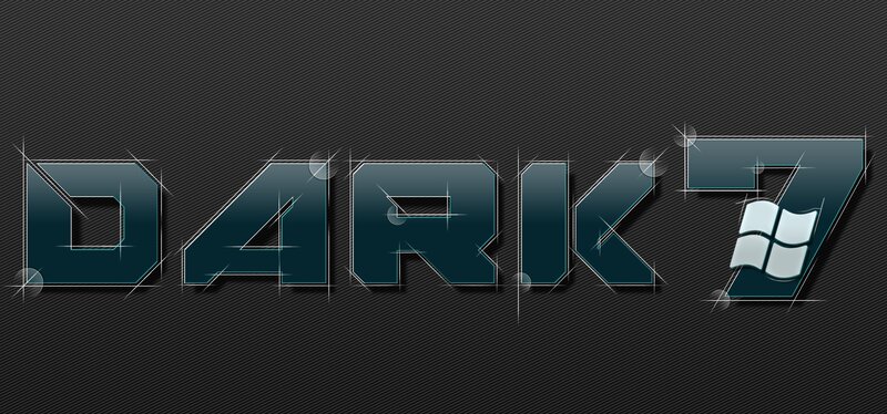 Dark 7 logo design