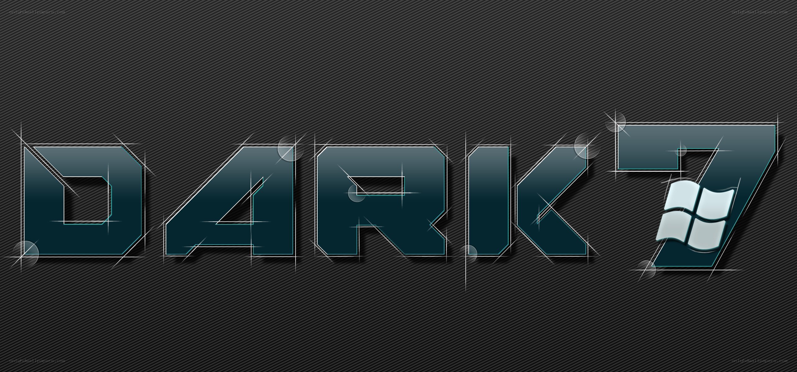 Dark 7 logo design